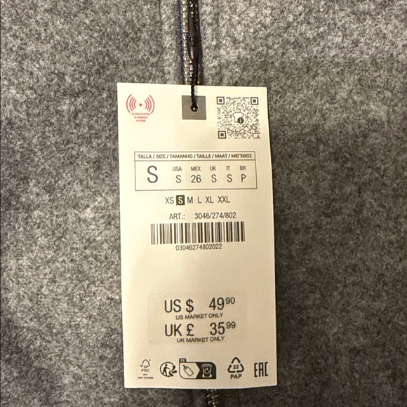 Zara Soft Bomber Jacket - Picture 9 of 9